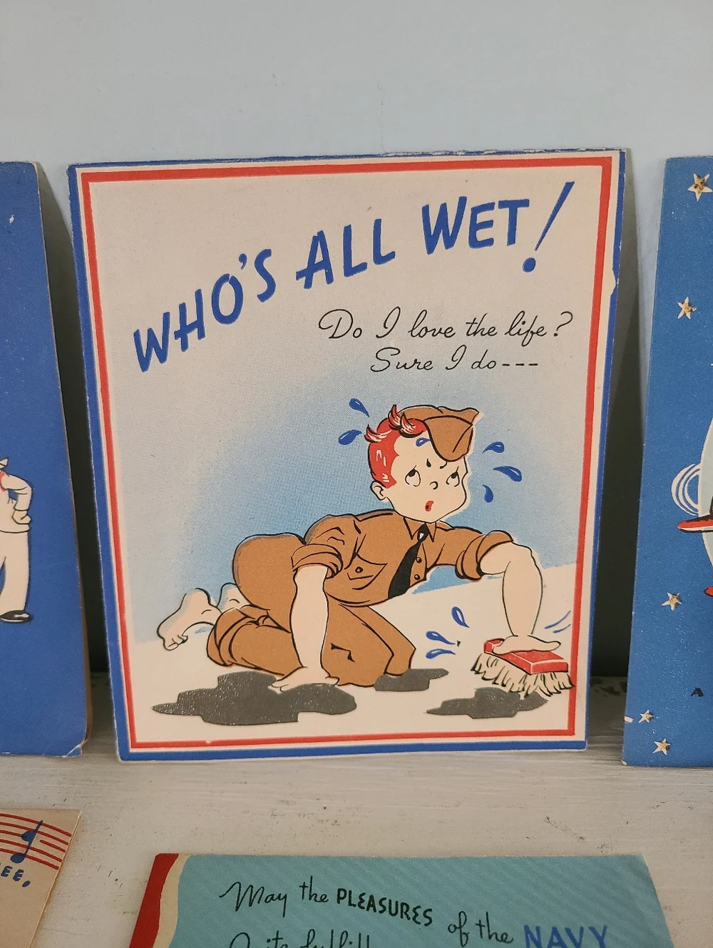 Vintage Military Greeting Cards Unused